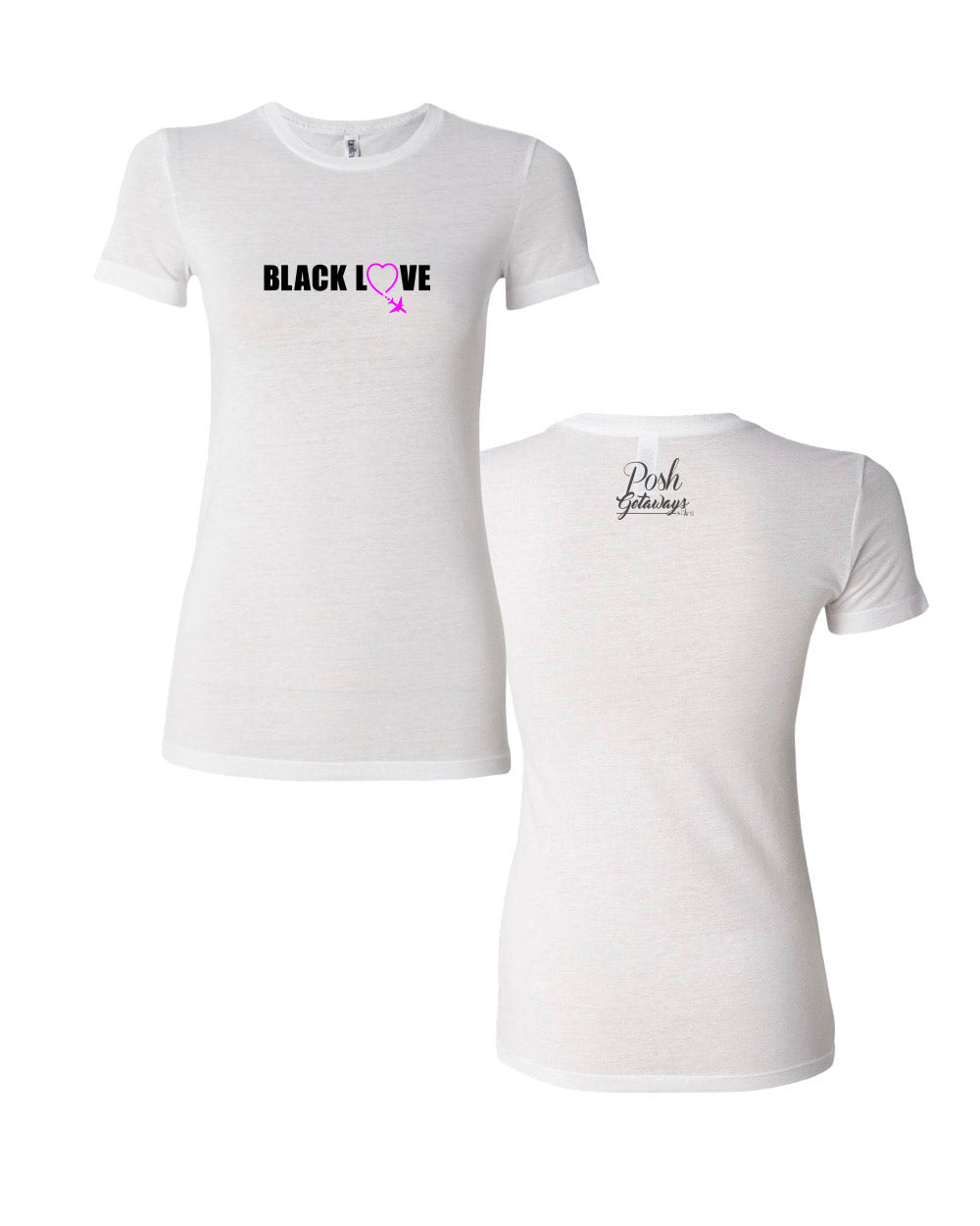 Light Pink Heart Tee main image 0